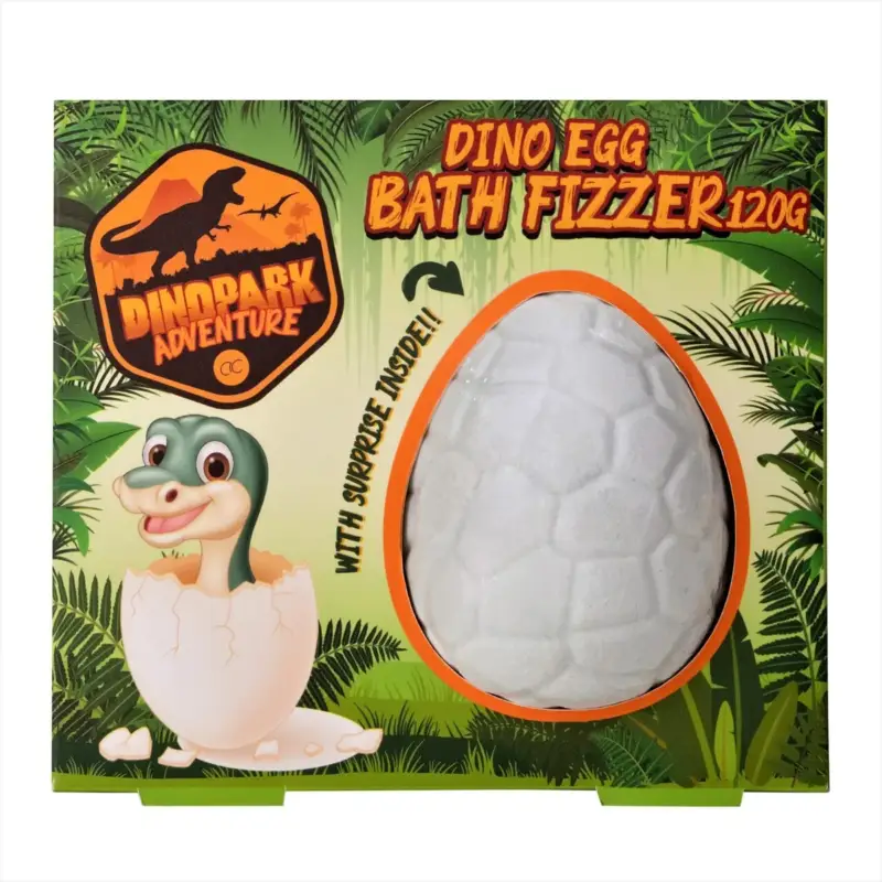 Bila efervescenta de baie cu surpriza Dinopark Adventure Accentra 3554920, 120 g Plată sigură